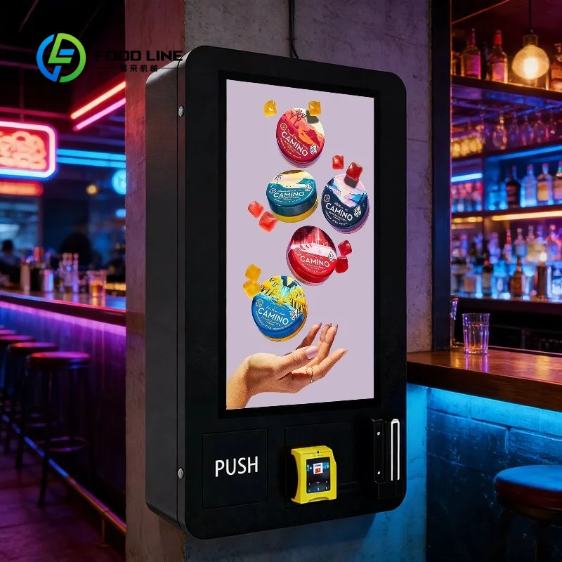 Custom Wall-Mounted Tobacco Vending Machine, Small 32