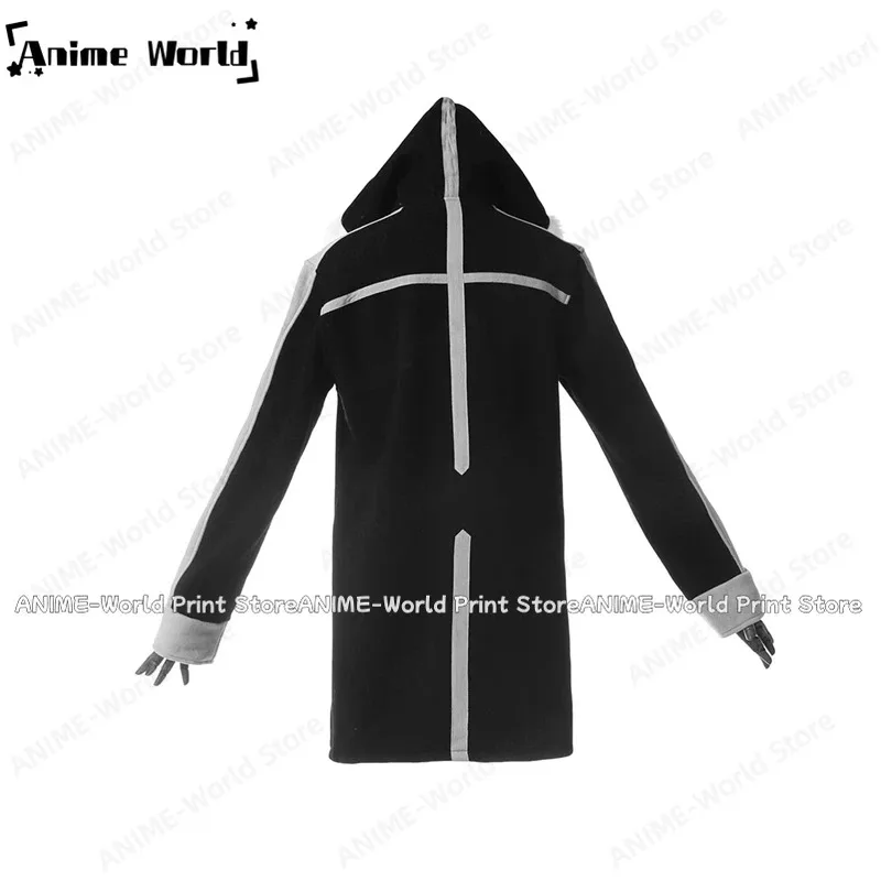 

New《Custom Size》Anime Sword Art Online Game Kirigaya Kazuto Coat Cosplay Costume Christmas Party Halloween Uniform NSFSFV62025