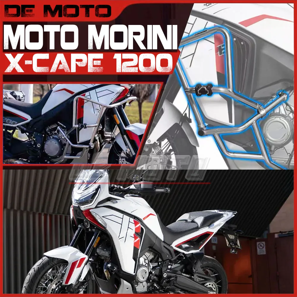 Protector de Parachoques Delantero y Protección de Caliper de Freno Delantero para Moto Morini X-CAPE 1200, Piezas de Repuesto