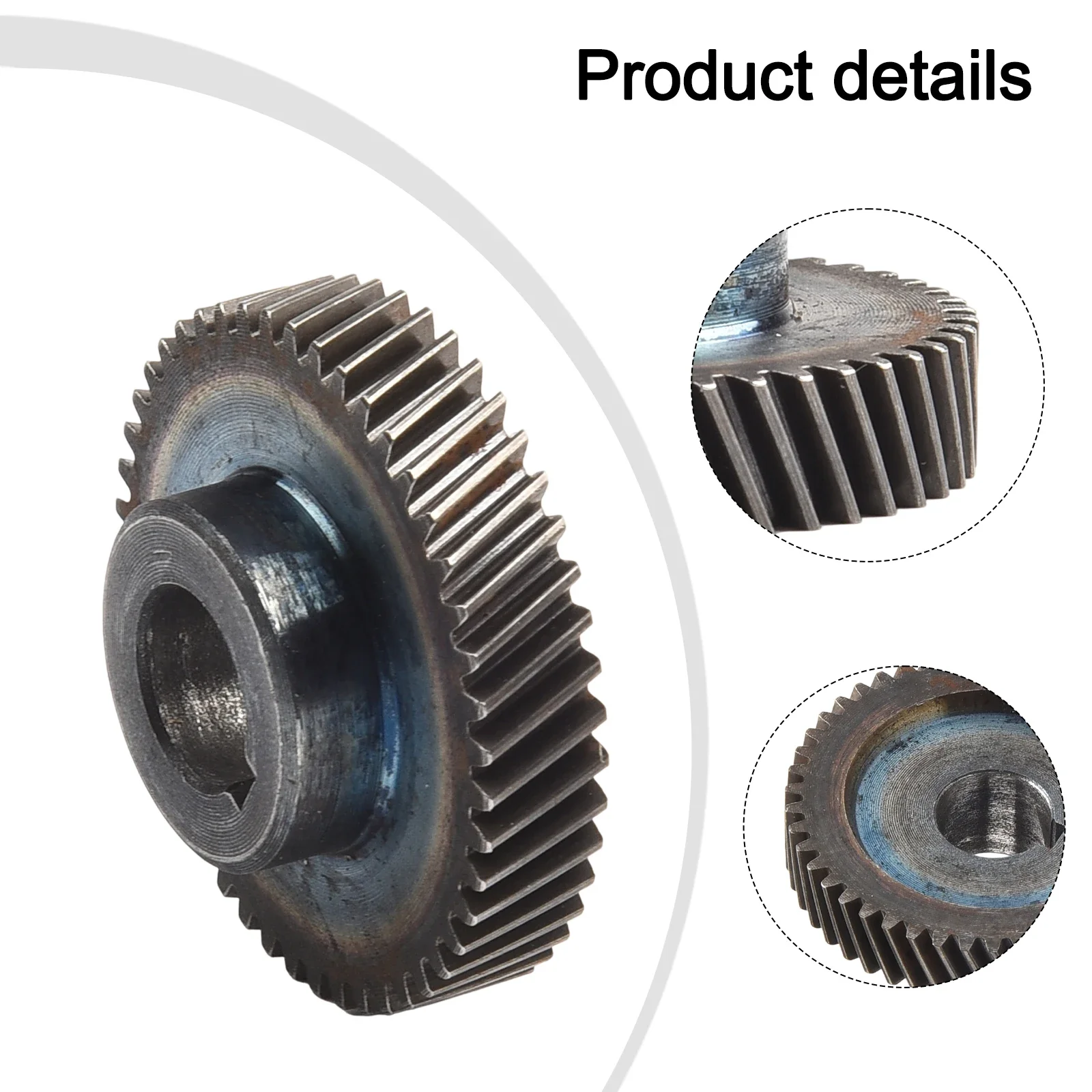 Metal Gear 47 Teeth 10mm For 6A6 Hand Electric Hammer Drill Replacement Part Supporting Functional Restoration
