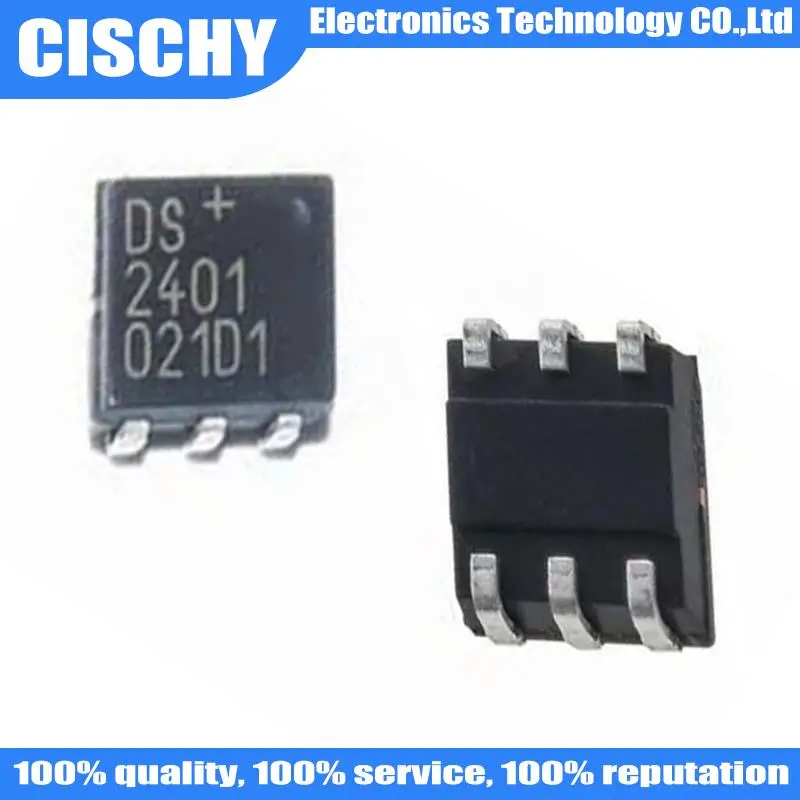 

5pcs/lot DS2401 DS2401P DS2431 DS2431P SOJ-6 In Stock