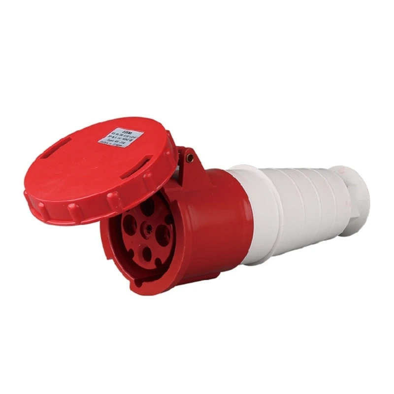 Waterproof Aviation Explosion-proof Connector Surface And Concealed Industrial Plug Socket 3 4 5 Core Pins 63A/125A IP67