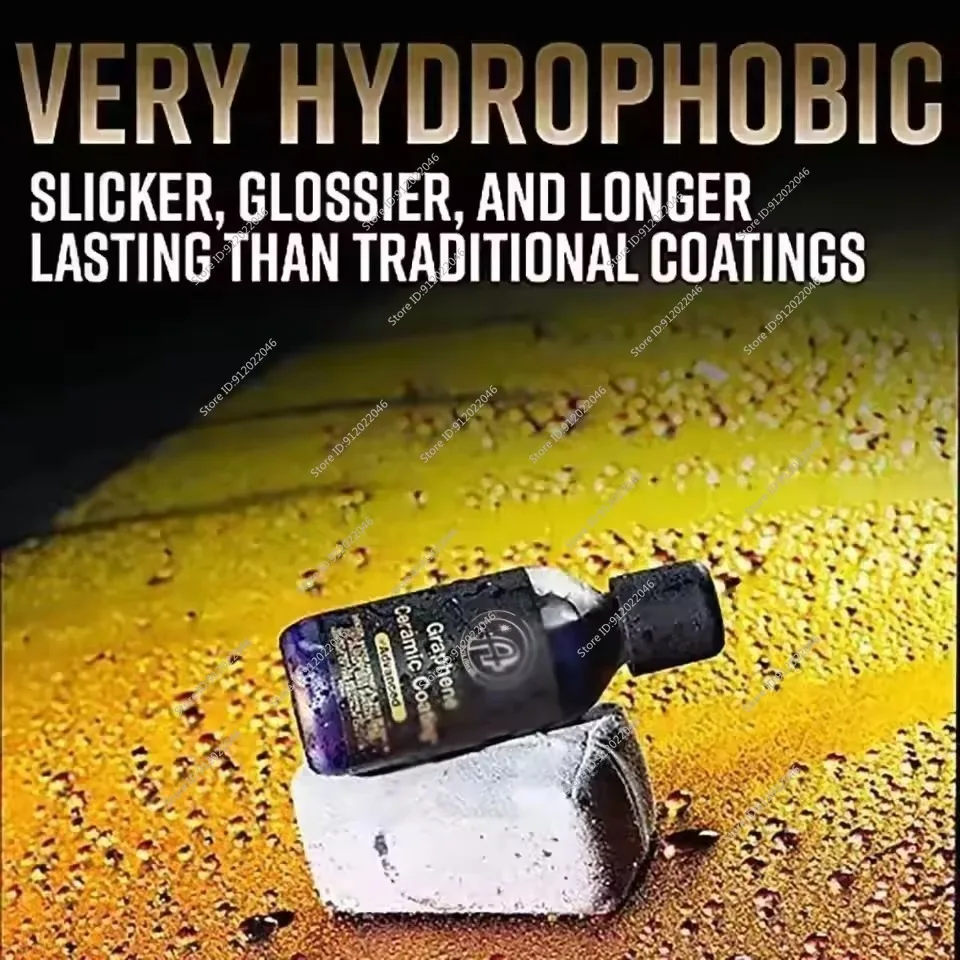 Polishes Advanced Graphene Ceramic Coating 10H Coating for Auto Detailing, 9+ Years of Car Protection with UV Technology