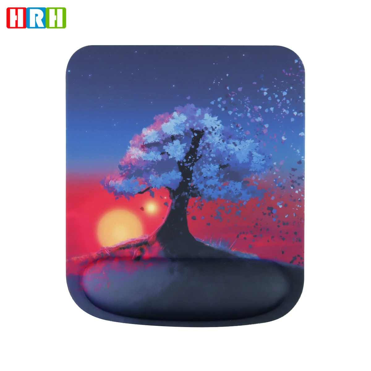 

HRH Mouse Pad Ergonomic with Wrist Rest Support, Eliminates All Pains, Carpal Tunnel Any Other Wrist Discomfort! Non-Slip Base