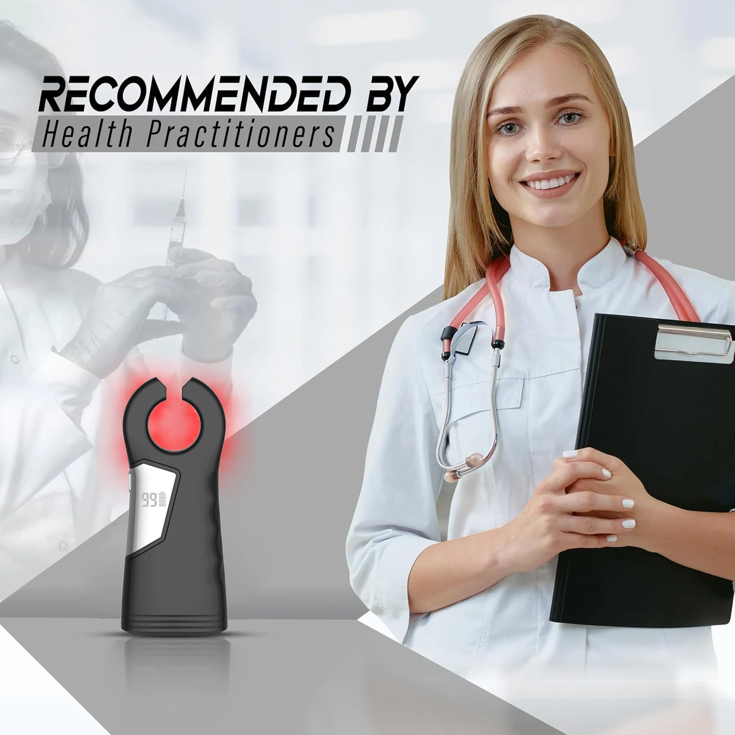 Portable Medical Infrared Vein Finder-Nurse Handheld Vein Viewer for Injection,Blood Draw & IV Access with Enhanced Vein Imaging