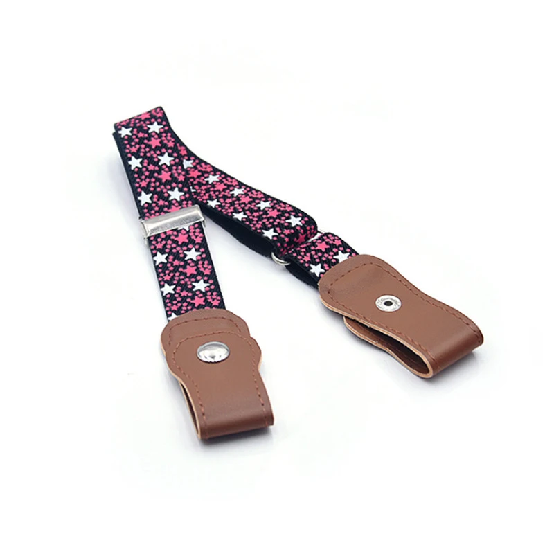 Kids Adjustable Elastic Jeans Belt Without Buckle