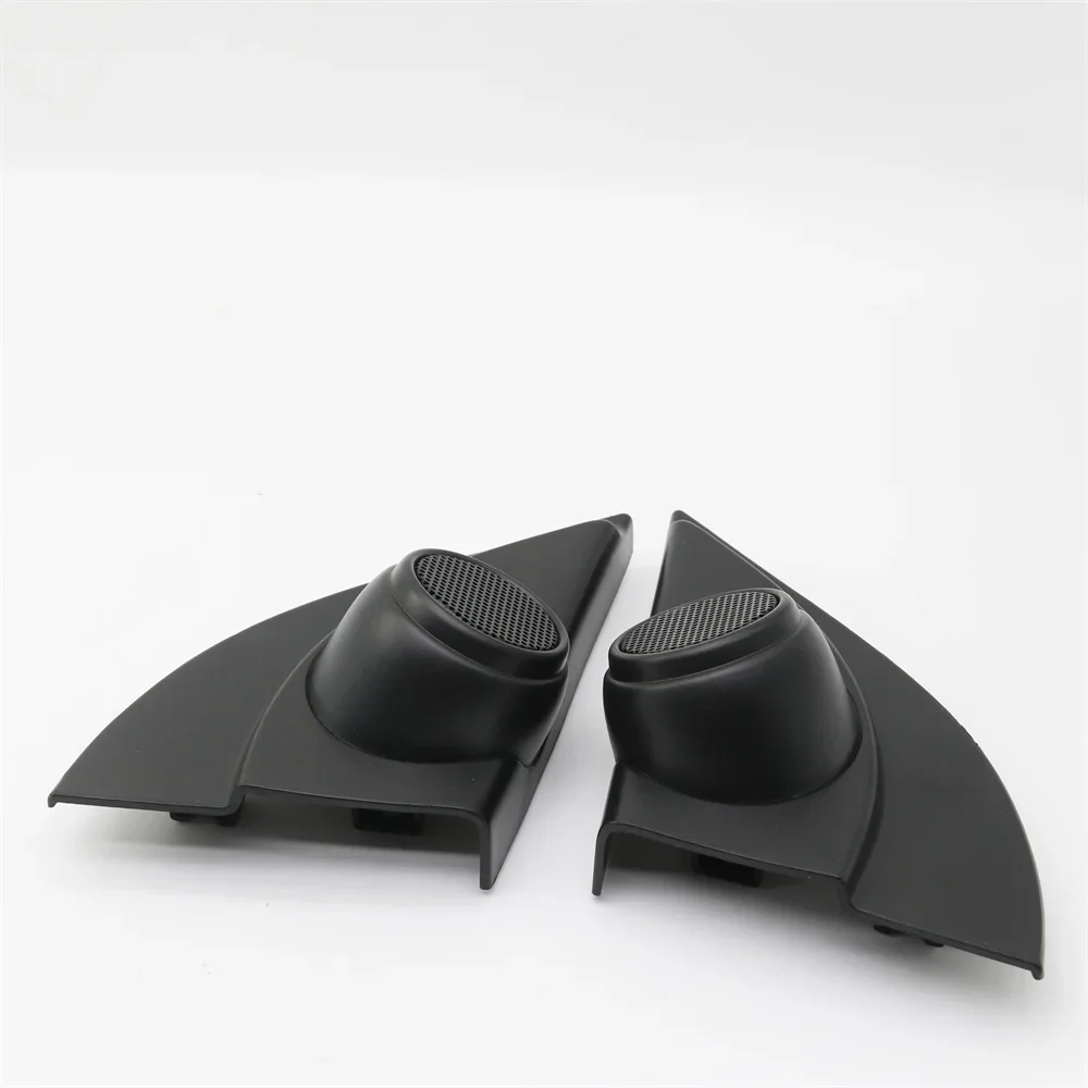 AUTODAILY 2PCS For Hyundai Solaris Verna 2010-2016 Car Tweeter Refitting Audio Door Angle Gum Speaker Cover Boxes Mounts