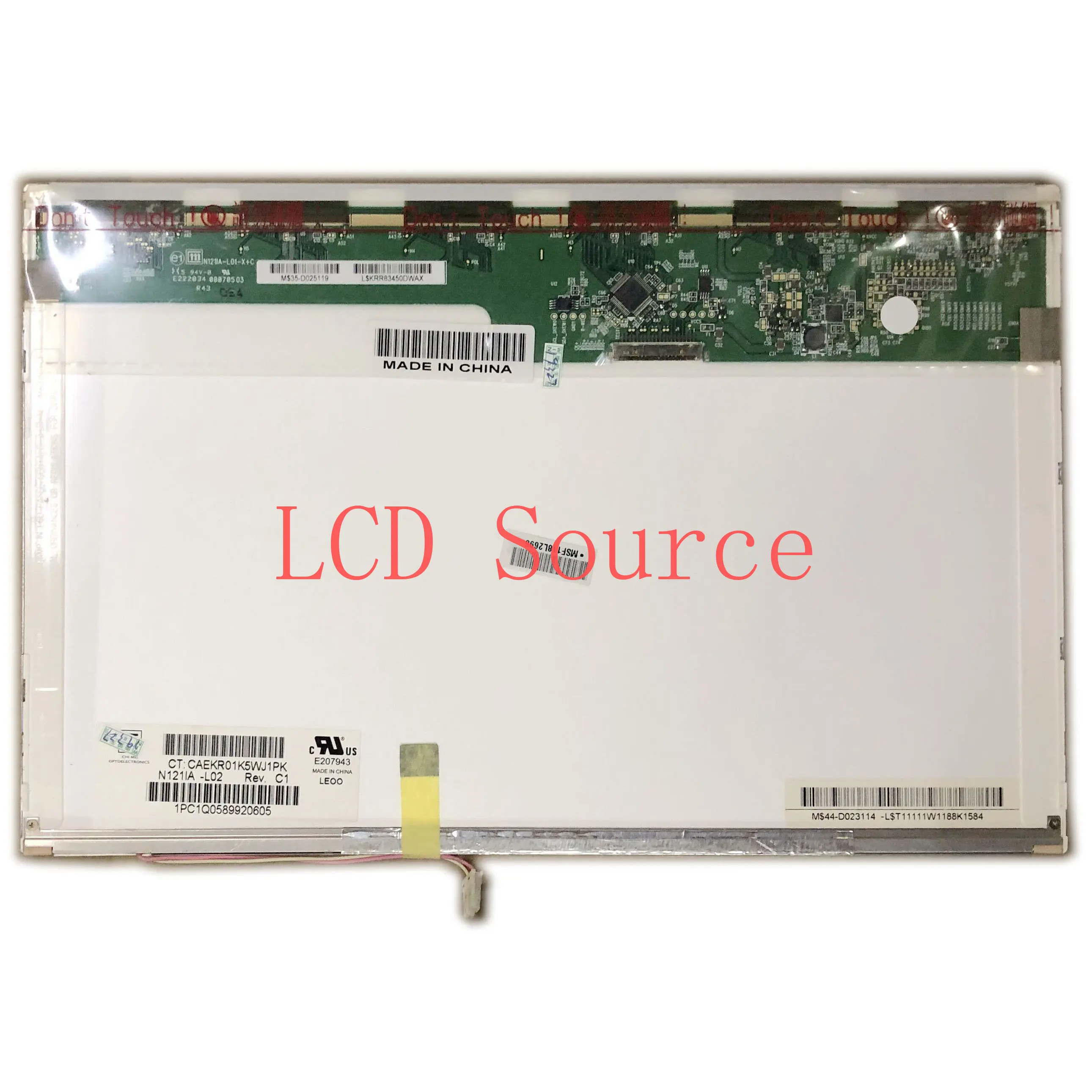 N121IA-L02 Rev C1 LTN121AT02 N121I3-L01 LP121WX1 TLA1 B121EW03 V.6 LTN121W1-L03 LP121WX1 20PIN XJ Laptop LCD Screen 1280x800