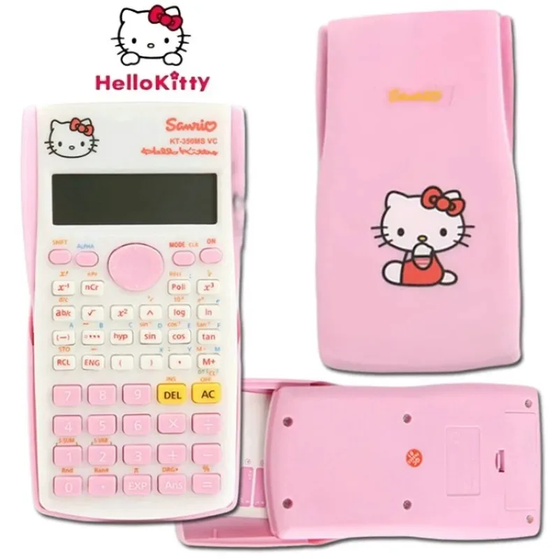 جديد مرحبا كيتي الوظيفة العلمية أدوات المحاسبة المالية آلة حاسبة طالب القرطاسية آلة حاسبة إلكترونية متعددة الوظائف #4