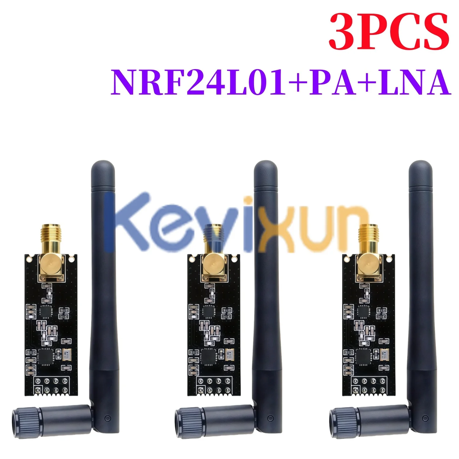 1/3/5/10PCS/NRF24L01+PA+LNA Wireless-Modul mit Antenne 1000 Meter lange Distanz FZ0410