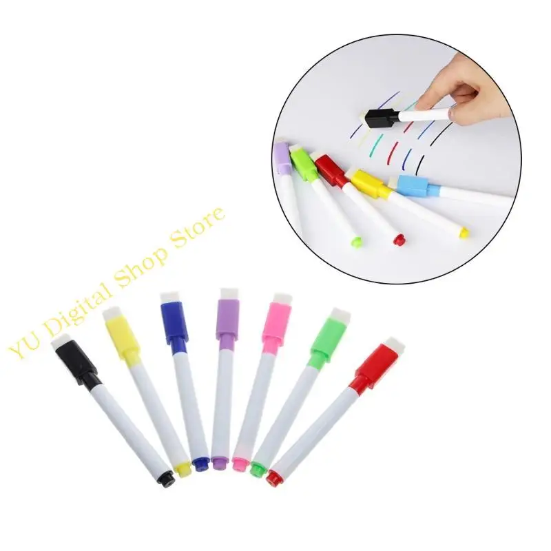 

96BA Whiteboard Pen 5pcs/Set Mrecailitable Marking Accessy Supplies Supplie