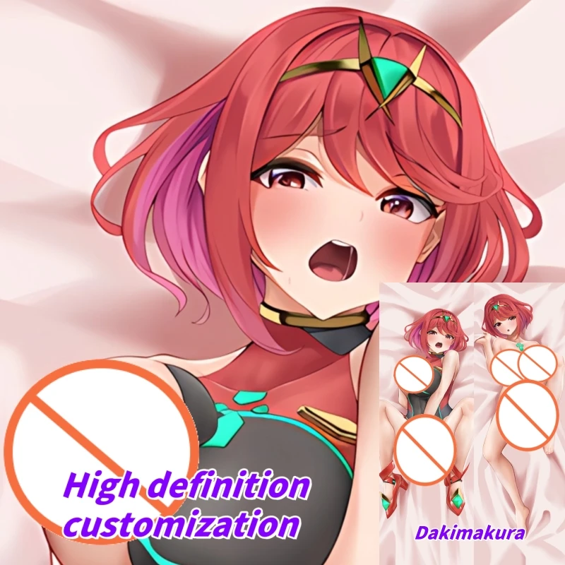 

Dakimakura Anime Pyra Double-sided Print Life-size Body Pillow Cover Bedding Gifts