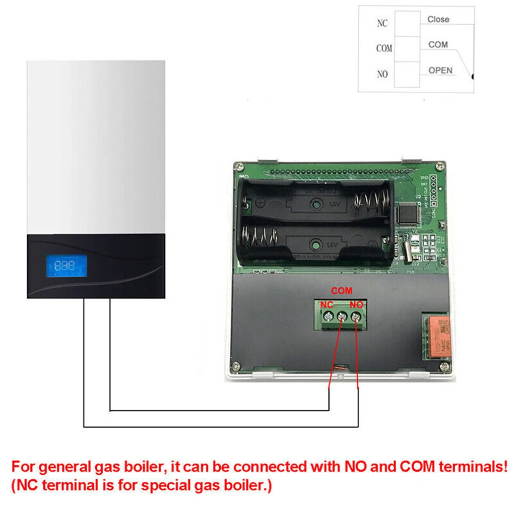 

Household Thermostat Temperature Controller Regulator Gas Boiler Room