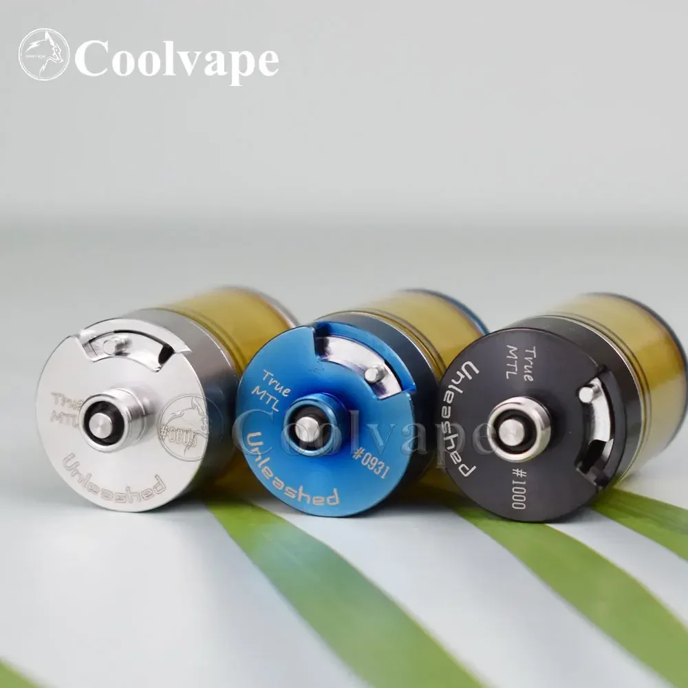 Coolvape patibulum Unleashed rta MTL atomizer vape 22mm 316SS PEI 3.5ml ملف واحد تدفق الهواء قابل لإعادة البناء rta مقابل Dvarw mtl FL rta