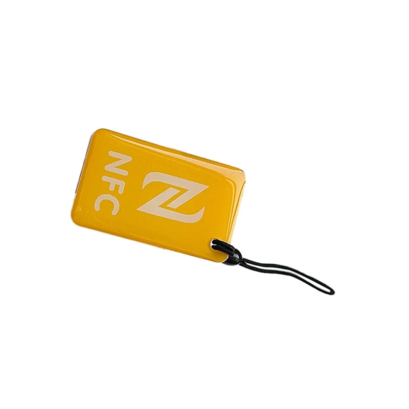 B03B-20Pcs NFC Tags Lable Ntag213 13.56Mhz Smart Card For All NFC Enabled Phone Smart Business Card NFC 42X26mm