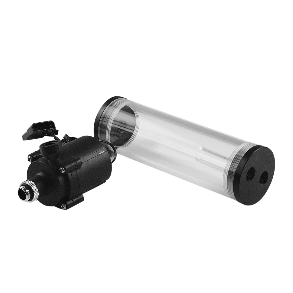 

Water Cooling Tank G1/4 Diameter 160mm Thread Cylinder Reservoir Tank for PC CPU Computer Cooling Tool with L Shape Buckle