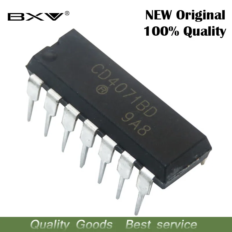 10PCS CD4071 CD4071BE CD4071BD DIP-14 IC