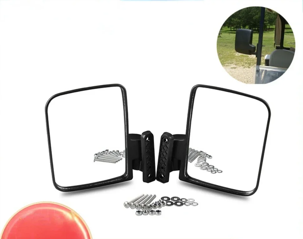 Profession Golf Cart Magnetic Reverse Mirror Track Car Convex Rear View Mirror Side Mirror