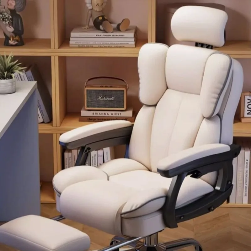Modern Computer Office Chair Study Cushion Living Room Luxury Office Chair Support Gaming Chaise De Bureau Furniture Accessories view 4