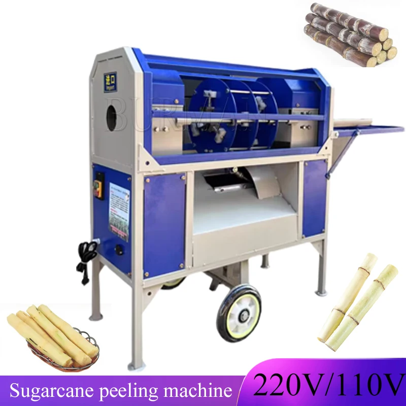 

Best Quality Stainless Steel Sugar Cane Peeler Sugarcane Processing Peeling Machine