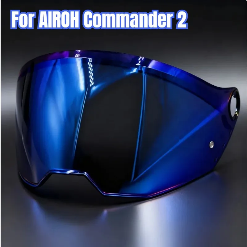 

Helmet Replacement Accessories Visor for AIROH Commander 2 Motorcycle Helmet Lens Anti-fog Lenses Replacement Accessories