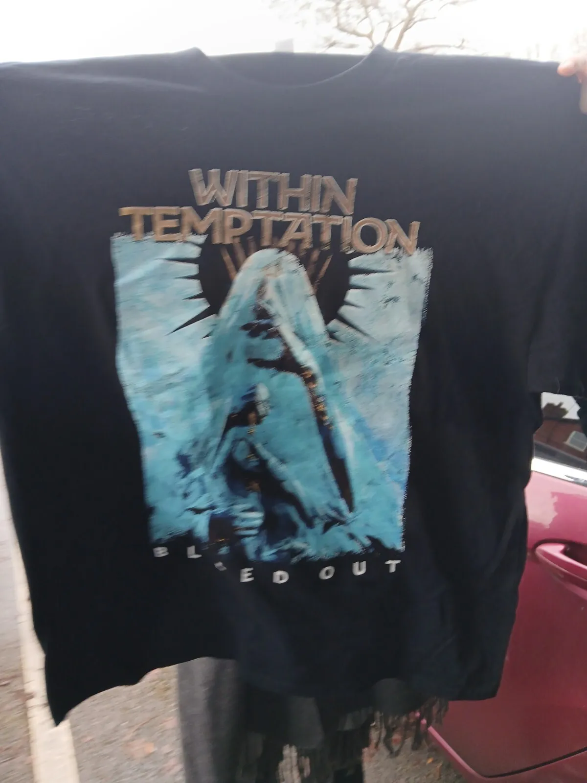 Within Temptation Bleed Out 2024 Tour T Shirt Medium