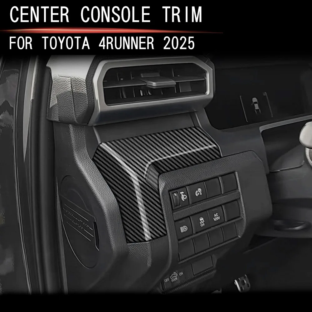 

Автомобильные аксессуары для Toyota 4Runner 2024, внутренняя отделка передней центральной консоли, 2 шт. (подходит только 8-дюймовый экран)