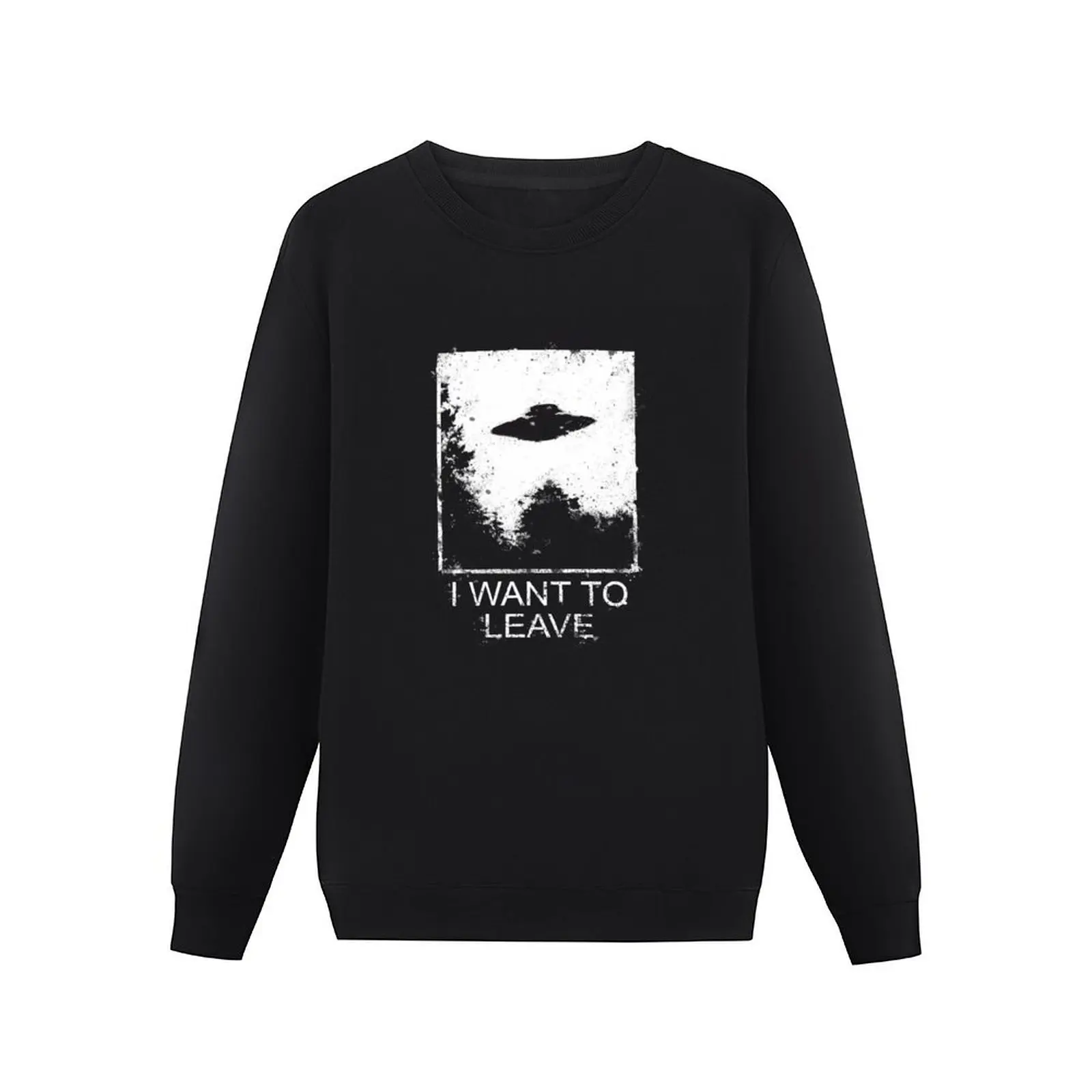 I Want To Leave Pullover Hoodie men's coat streetwear men men's sweat-shirt set men clothing men sweatshirt