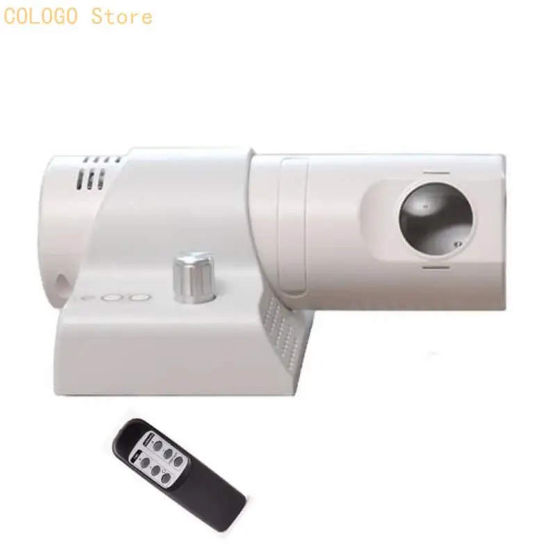 

Wall Mountable LED Projection Alarm Clock with Adjustable Dials and Brightness D0LD