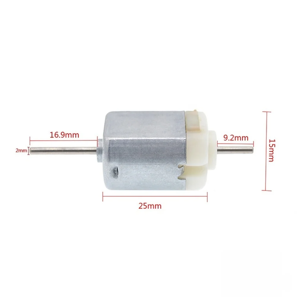 1pcs Dual Shaft Motor 1.5V To 12V DC High RPM Dual Shaft Motor For DIY Model Wind Turbine Toy Car Electric Motor