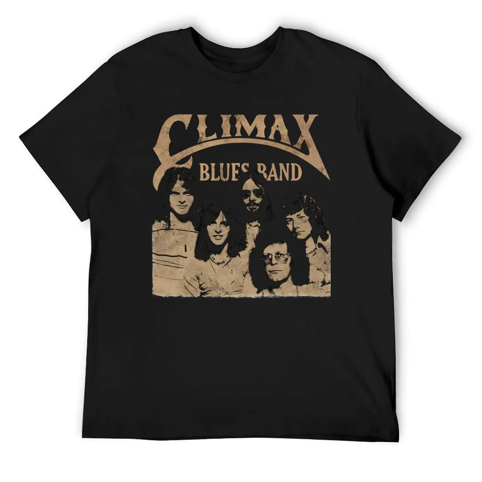 

Climax Blues Distressed T-Shirt anime Blouse Man t-shirt sweat shirts, men