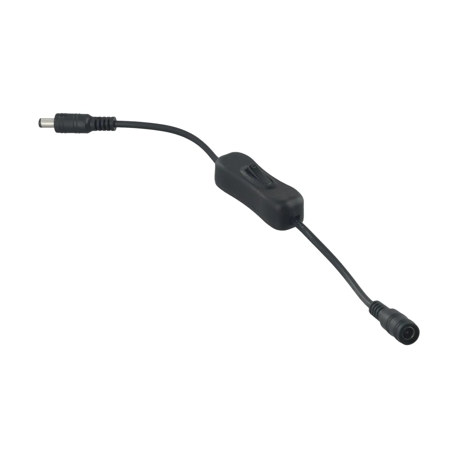100% nuovissimo connettore interruttore di facile installazione DC Rocker 1 pz 5 V-24 V cavo luce striscia on/off funzionalità