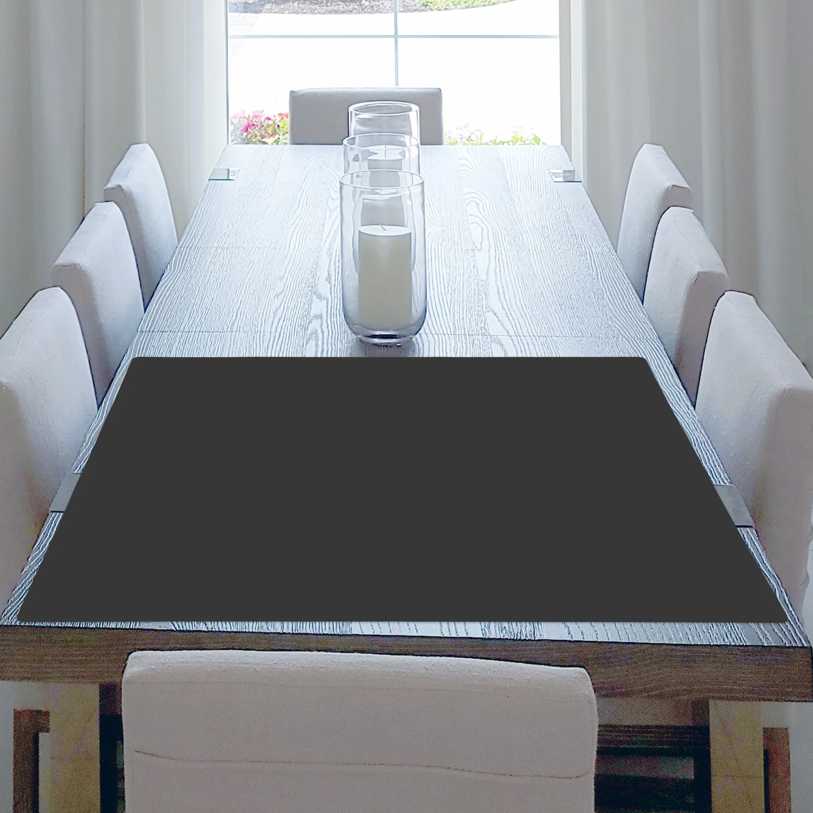 

Large Silicone Table Dining Anti-Scratch Heat Resistant Countertop Protector Reusable Kitchen Counter Mat Easy Clean