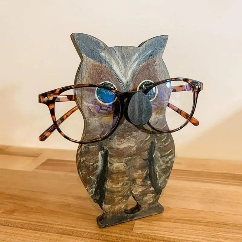 Q39B bril Display Bril Holder schattig dieren Sungasses Rack Kid Kerstcadeau