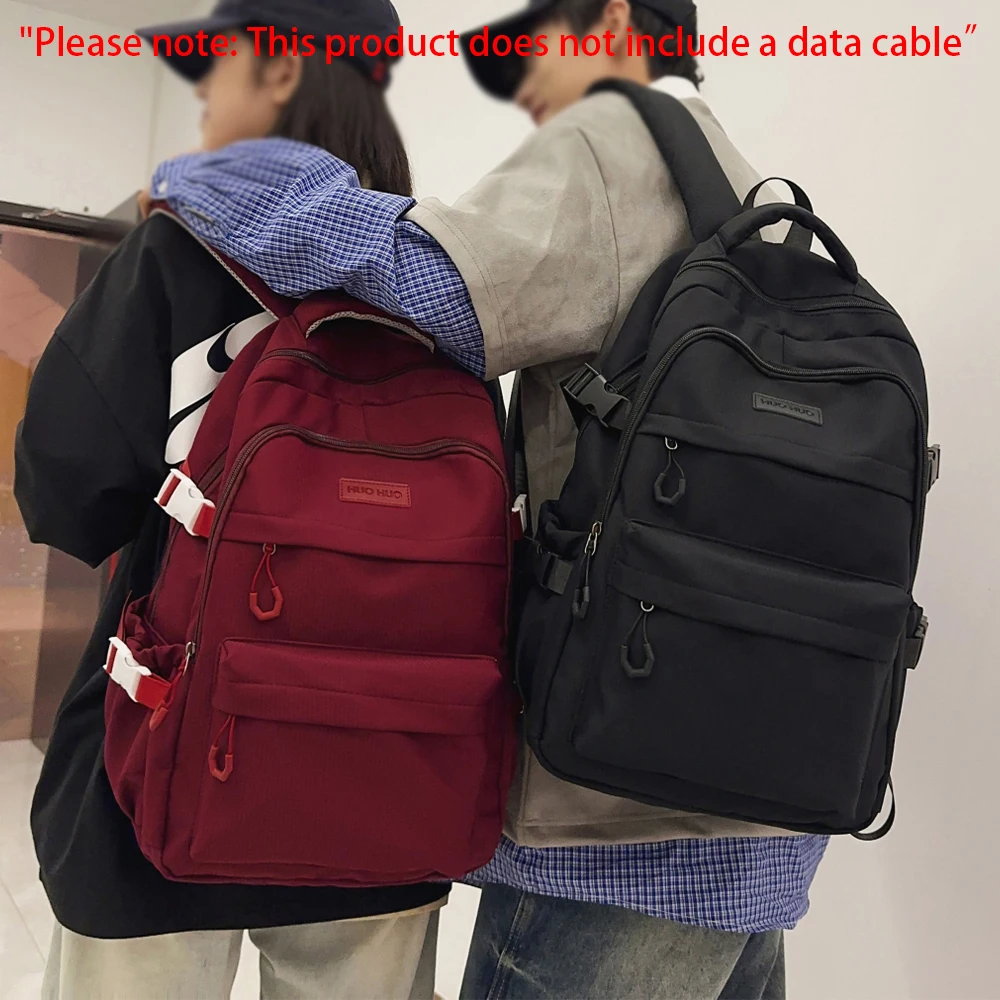 

Student Backpack 2025 New Japanese Style Minimalist Backpack for Junior High School Students with Large Capacity