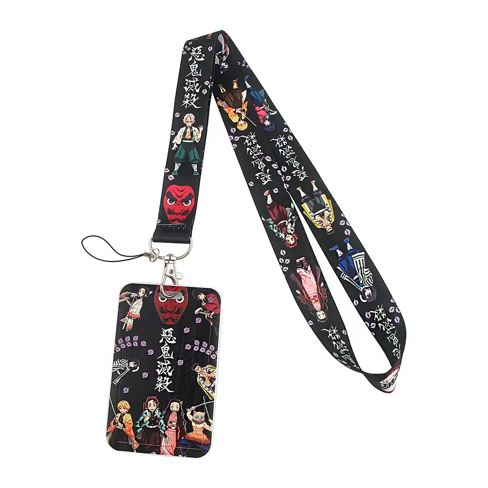 ER711 Attacking Giant Hunter Boy Cat Neck Strap Lanyard For Keys ID Card Gym Mobile Phone Straps USB Badge Holder DIY Hang Rope