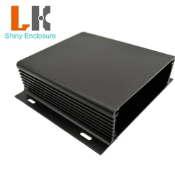 LK-ALW05 Wall Mount Aluminum Extrusion PCB Enclosure Extruded Electronic Box Aluminum Casing PCB Housing for Project 28x104x95mm