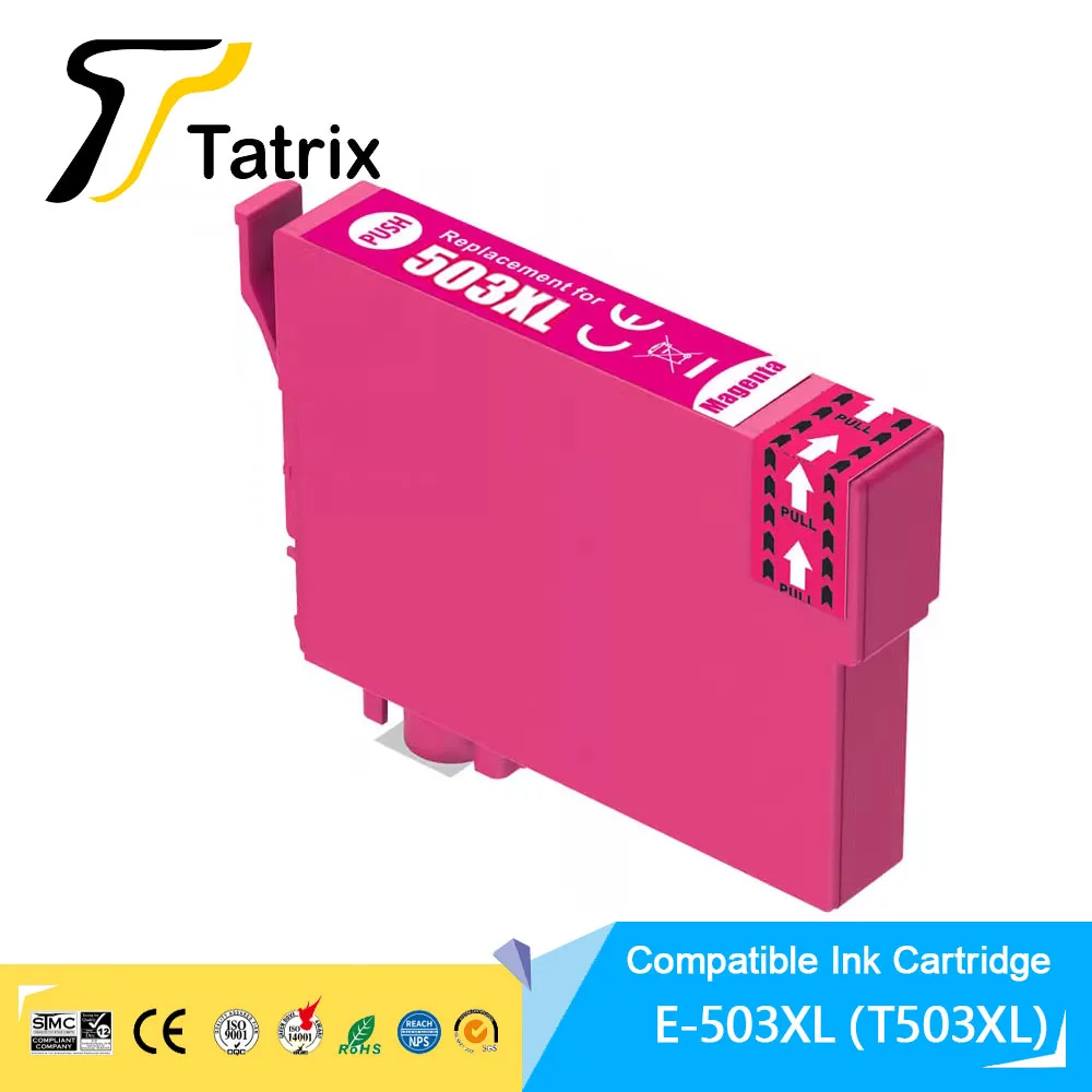 Tatrix 503XL 503 XL T503 T503XL Цветной совместимый струйный картридж премиум-класса для Epson XP-5200/XP-5205, WF-2960DWF/WF-2965DWF