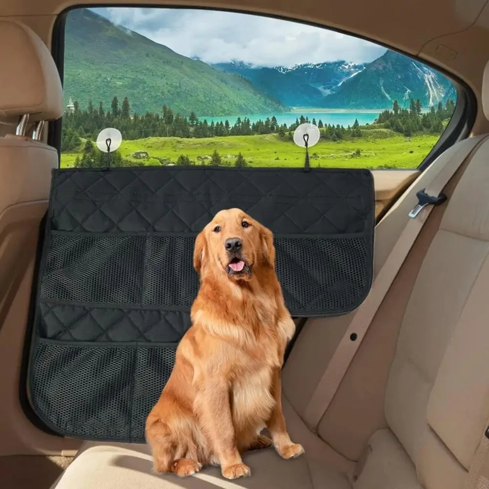 

2 шт. защита двери автомобиля для собак, чехол для двери автомобиля для домашних животных-водонепроницаемый, устойчивый к царапинам (2 упаковки универсального покроя)