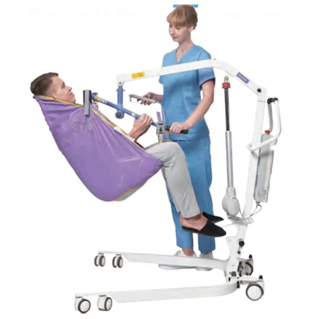 Rehabilitation Equipment Stent - Assisted Patient Standing Transfer