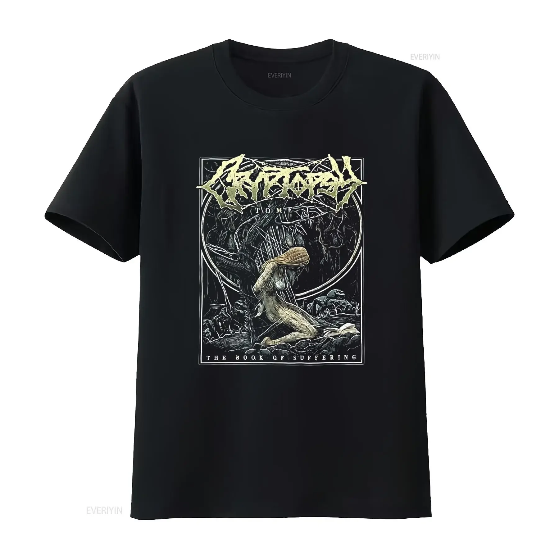 Cryptopsy Tour 2016 XL T Shirt Brutal Technical Death Metal Print  vintage Washed Stretched Top For Everyday Wear Casual Unisex
