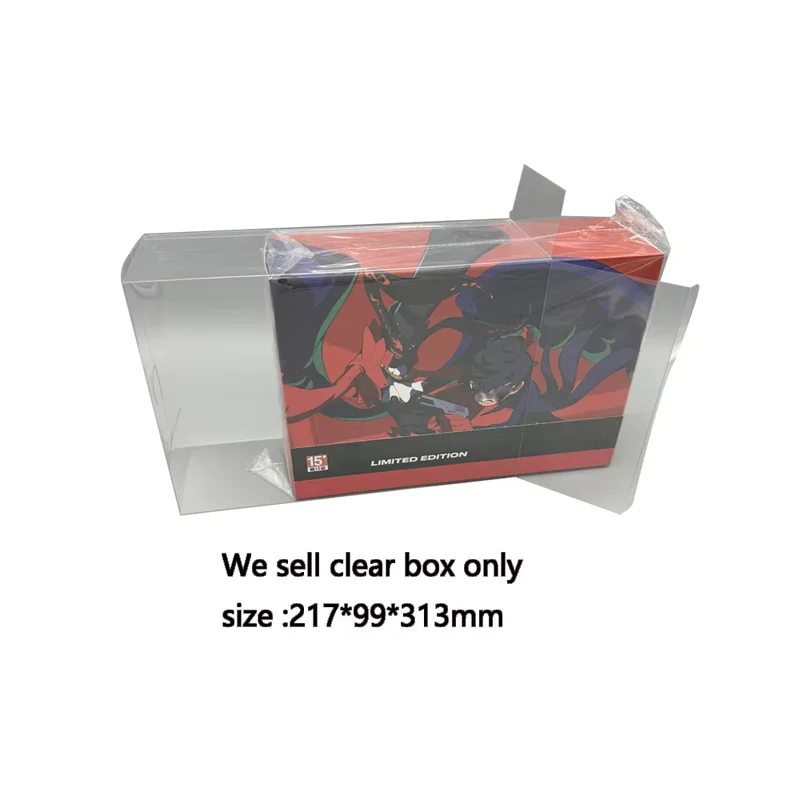Plastic Protecive Box Clear Cover For PS5 for SWTICH for Persona 5 Tactica Limited edition Collection Display Storage box