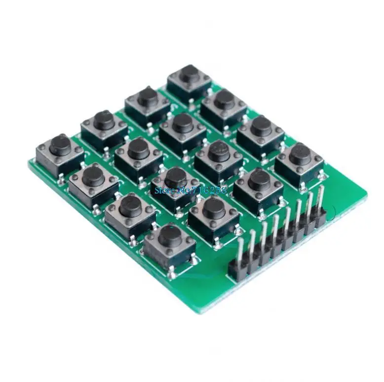 4x4 Matrix 16 Keypad Keyboard Module 16 Button Mcu for