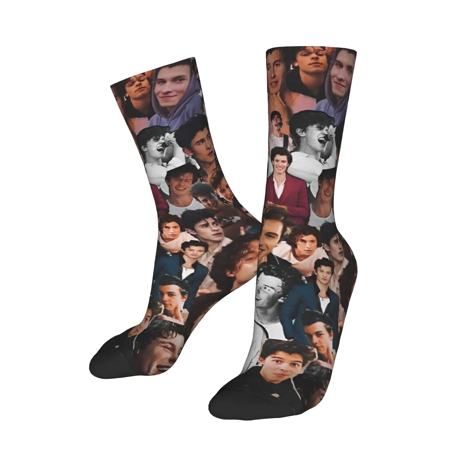 Luis Miguel Singer Design Crew Socks Product for Unisex Compression Dress Socks