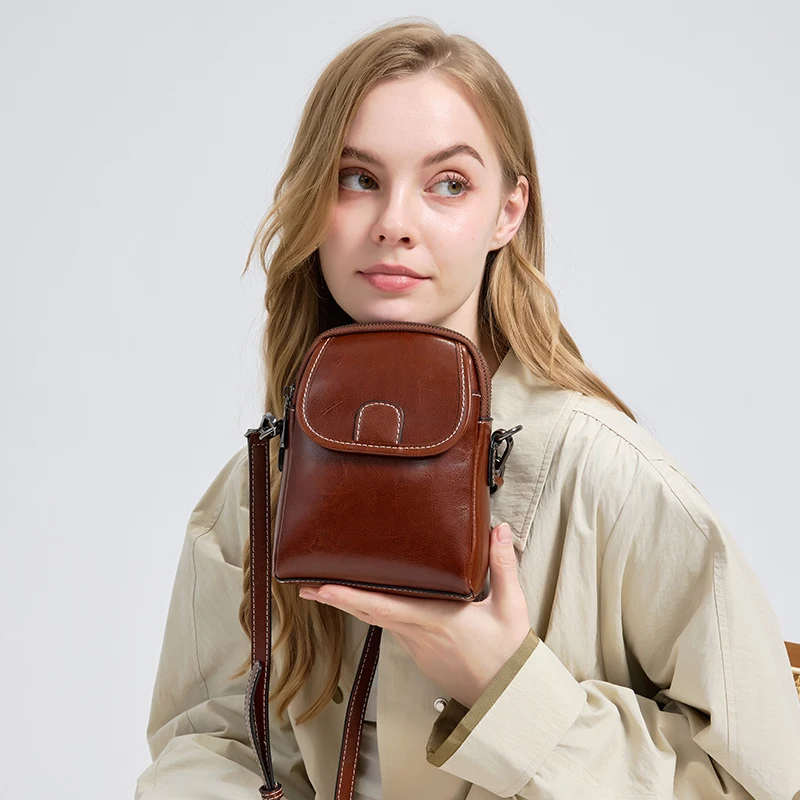 

Женские сумки из коровьей кожи, женская модная винтажная сумка для телефона из воловьей кожи, женские роскошные дизайнерские сумки через плечо, кошелек высокого качества