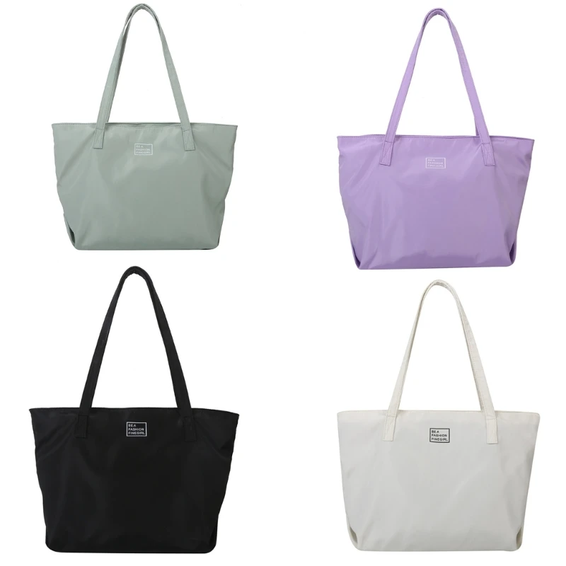 E74B Versatile Handbag Convenient and Lightweight Shoulder Bags for Travel School Shopping and Work