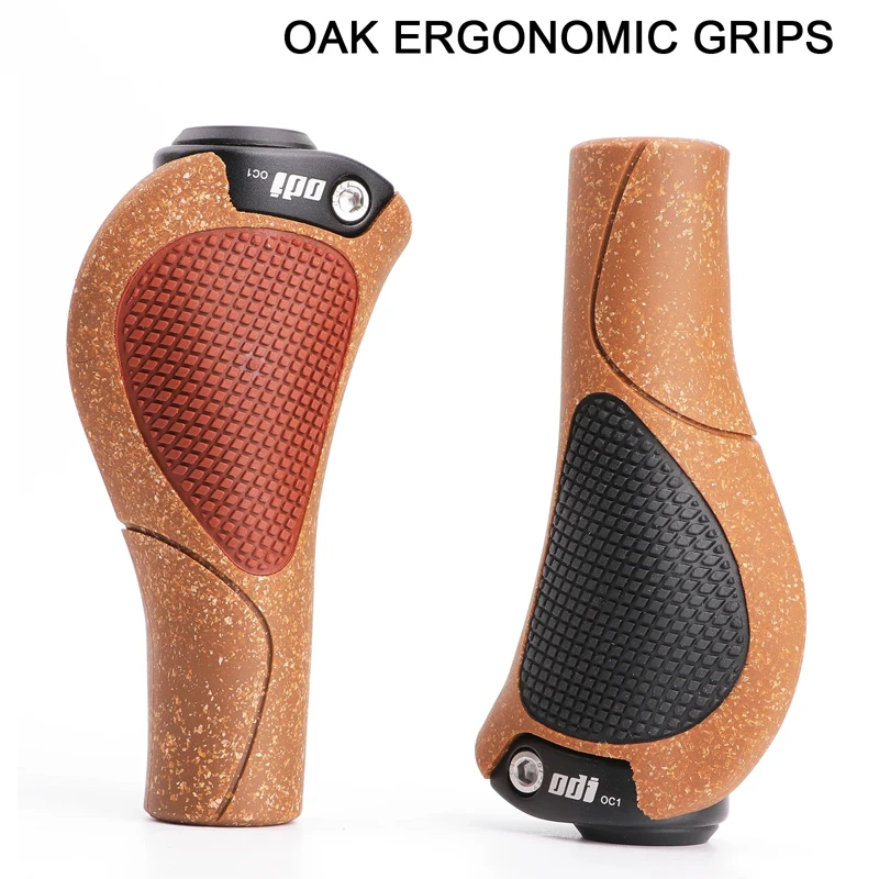 

Bicycle Ergonomic Oak Grips MTB Large Pad Bike Handlebar Cover Anti-Slip Grips Cycling Rubber Ball Handle Accessories