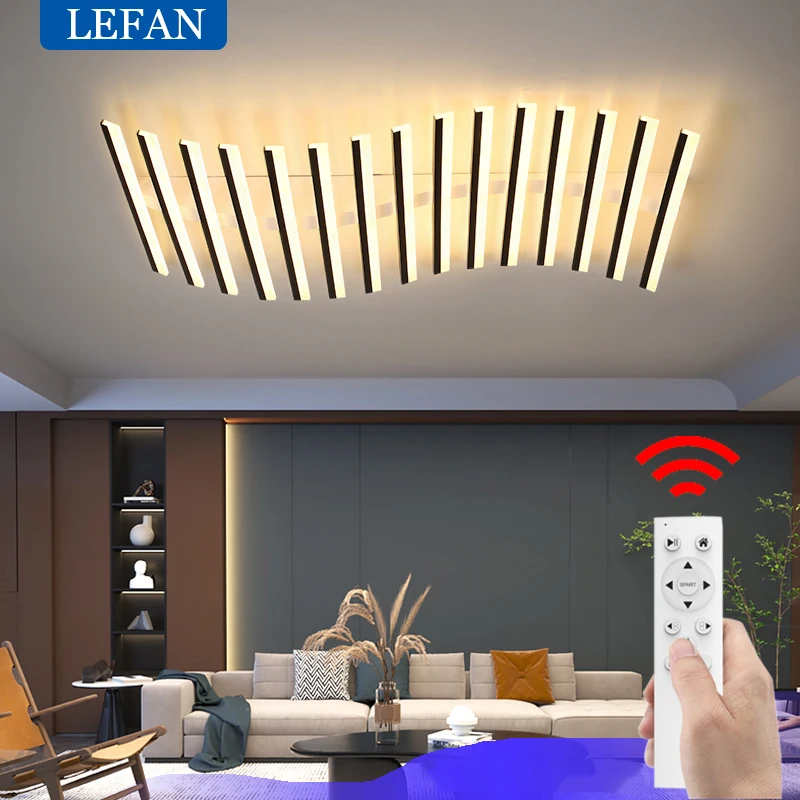 lampadas de teto nordicas modernas com controle remoto lustres pretos para sala de estar sala de jantar escritorio decoracao do quarto luzes quadradas 01