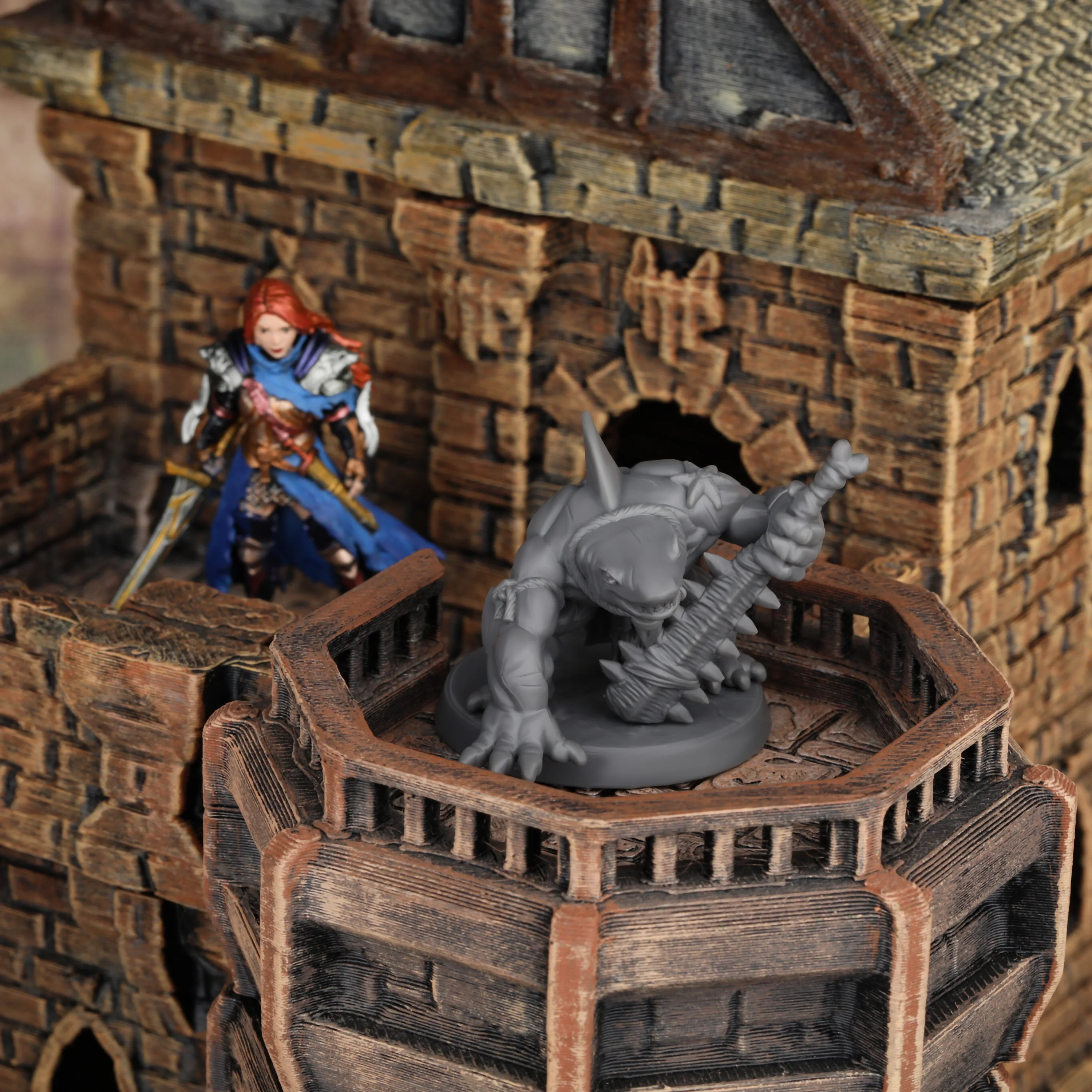 RPG Shark Miniature - Strategy TTRPG Board Game Accessory, Classic Table Game Piece, Collector's Choice