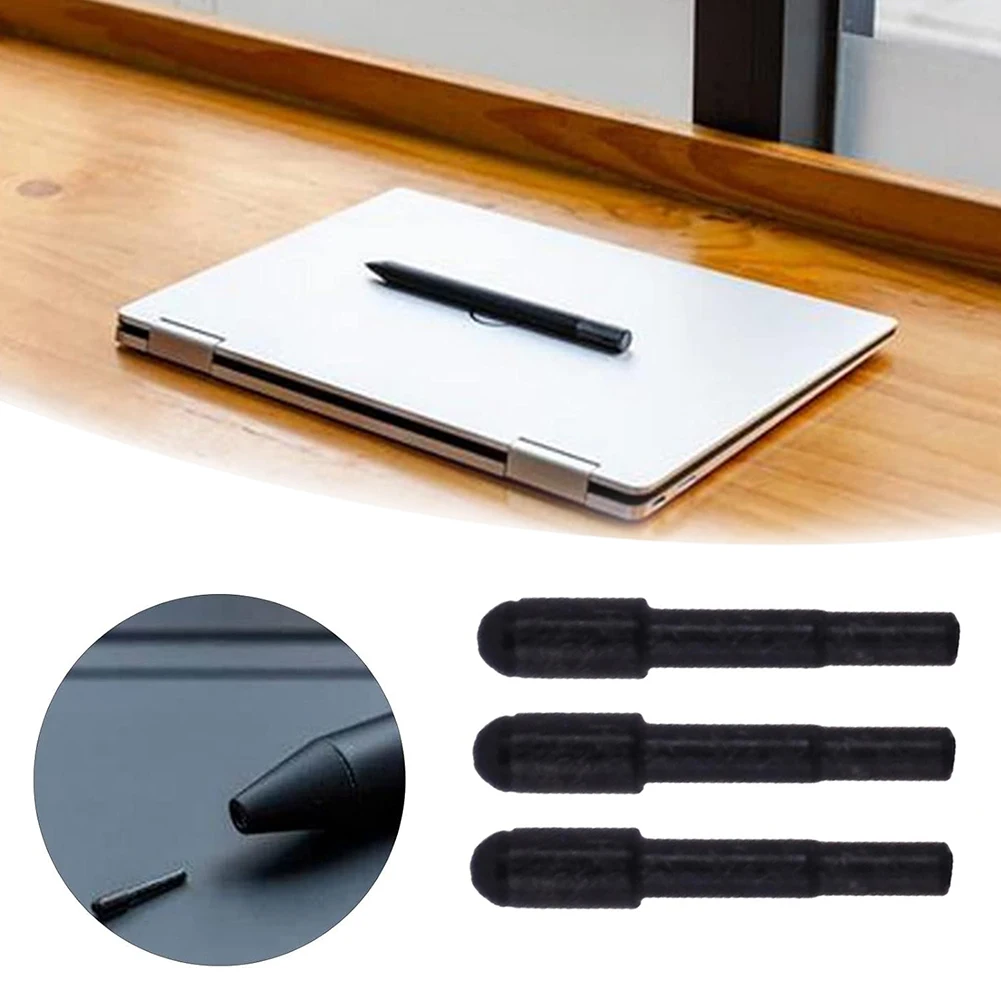 

3Pcs Touch Pen Nibs with Clip Touch Nib Tips Stylus Replacement Spare Pen Tips for Lenovo Active Pen 2 4X80P28212 4XH0R14769